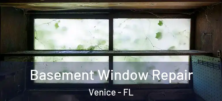 Basement Window Repair Venice - FL