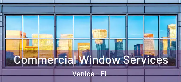 Commercial Window Services Venice - FL