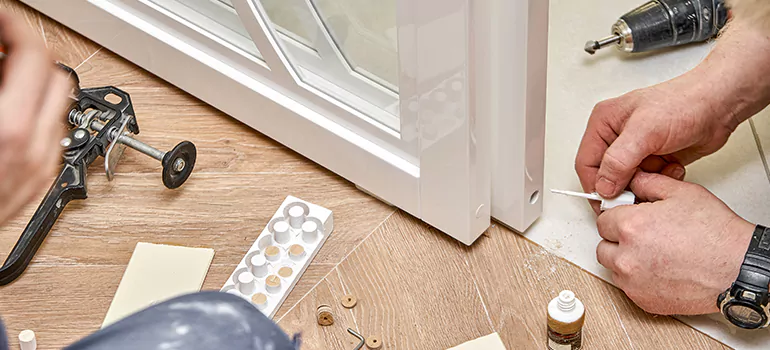 Commercial Aluminum Door Installation in Venice, FL