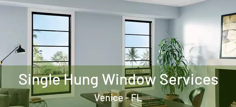 Single Hung Window Services Venice - FL