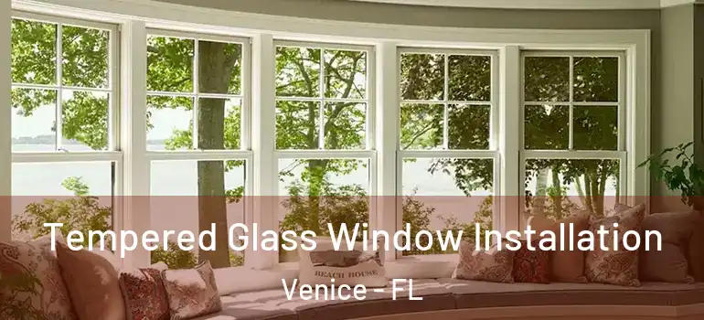 Tempered Glass Window Installation Venice - FL
